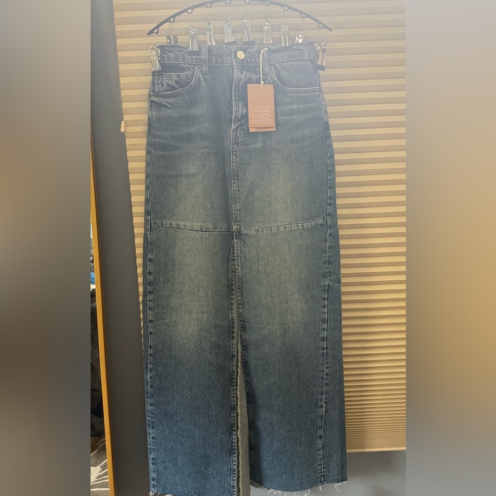 💙 Reformation Tazz Denim Maxi Skirt (NWT)